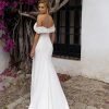 Hochzeitskleid Brautkleid mit Spitze und Glitzer