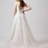 Hochzeitskleid Brautkleid mit Spitze und Glitzer