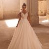 Brautkleid mit Spitze
