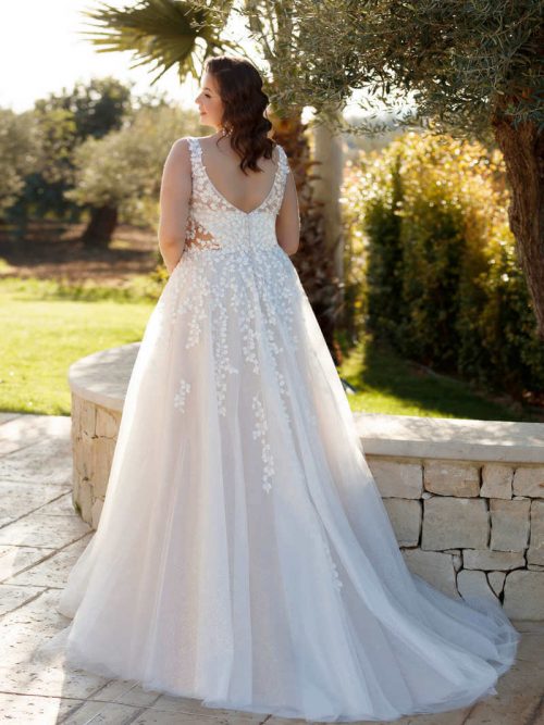 Curvybrautkleid, Hochzeitskleid