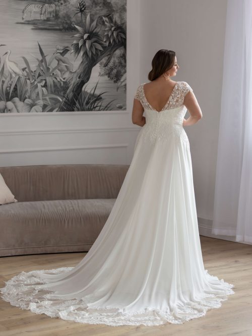 Curvybrautkleid, Hochzeitskleid
