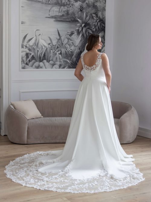 Curvybrautkleid, Hochzeitskleid