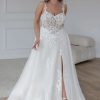 Curvybrautkleid, Hochzeitskleid