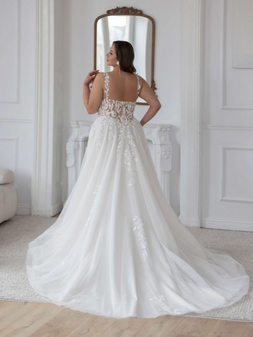 Curvybrautkleid, Hochzeitskleid