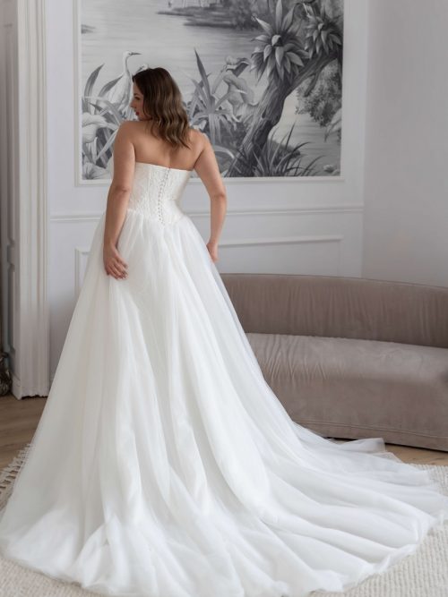 Curvybrautkleid, Hochzeitskleid