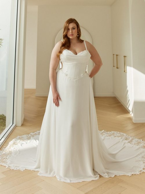 Curvybrautkleid, Hochzeitskleid