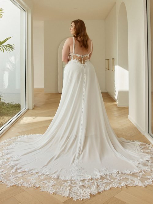 Curvybrautkleid, Hochzeitskleid