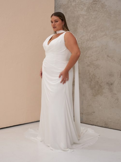 Curvybrautkleid, Hochzeitskleid