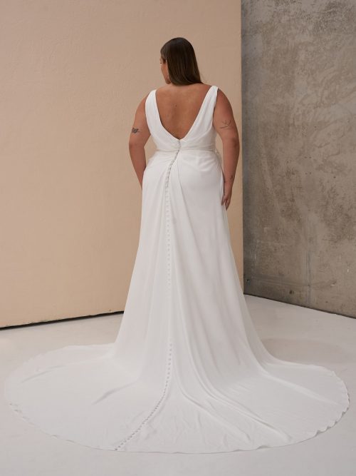 Curvybrautkleid, Hochzeitskleid