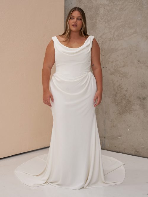 Curvybrautkleid, Hochzeitskleid