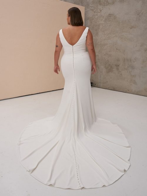 Curvybrautkleid, Hochzeitskleid